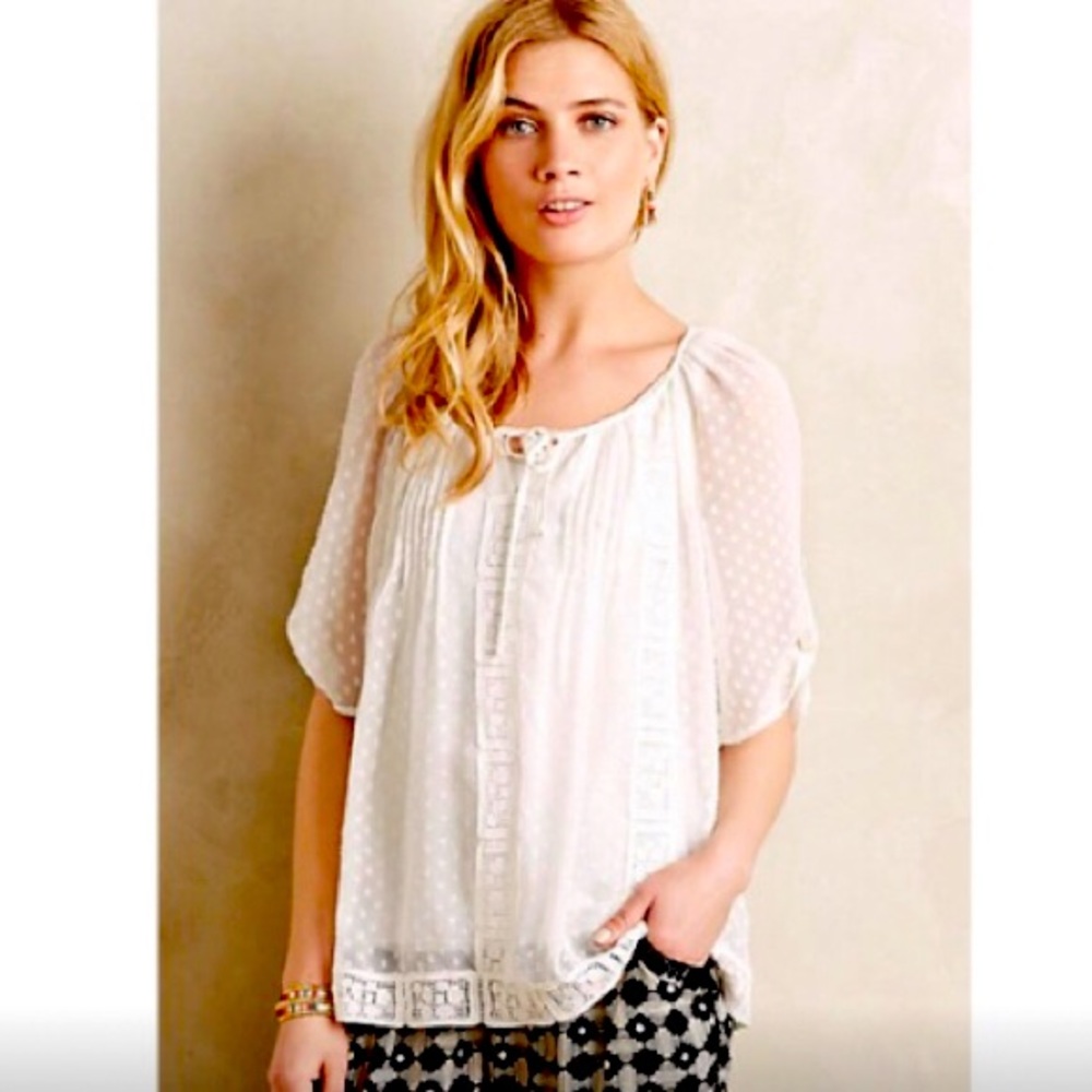 Switzerland Anthropologie Swiss Dot Peasant